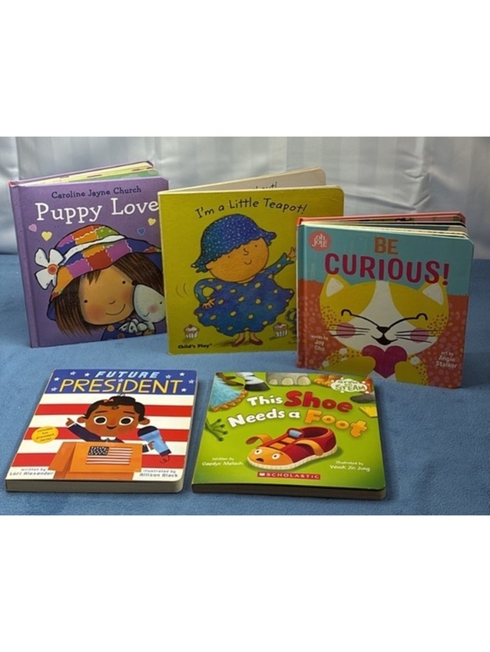 Set of 5 Children's Board Books